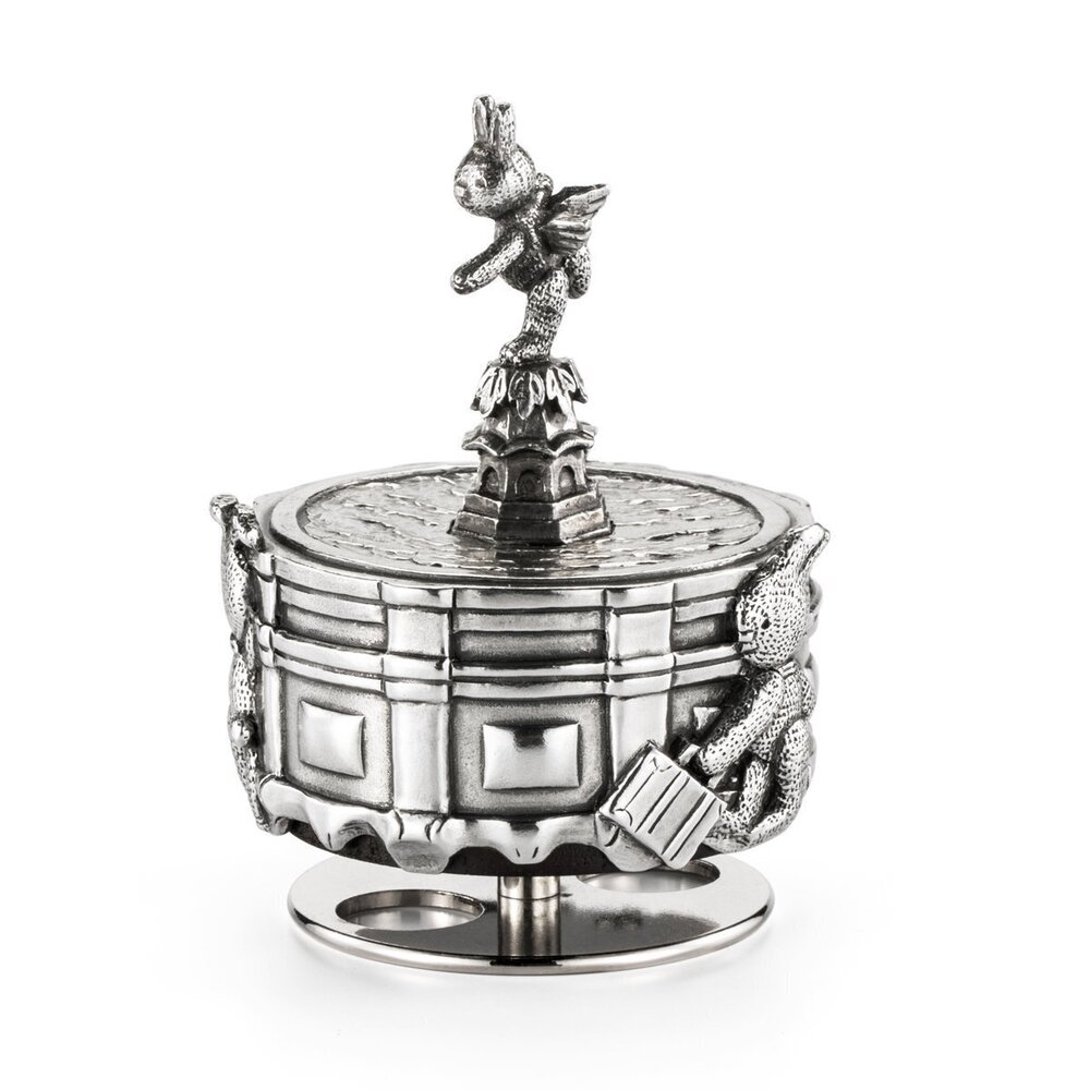 5309 Hand Finished Bunnies' Day Out Collection Pewter Piccadilly Circus